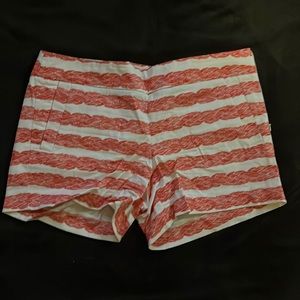Red & white striped shorts! J Crew. Like New!